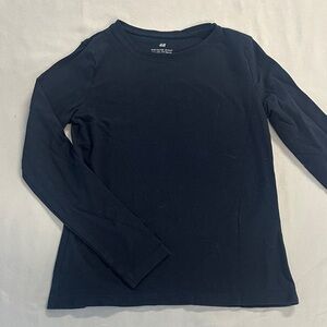 H&M Kids - Navy Long Sleeve Shirt